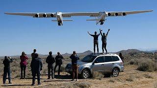 World's Largest Airplane That Can Launch Rockets into SPACE!