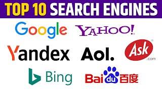 Top 10 Search Engines: Google, Yahoo, Bing, Duckduckgo, Baidu & More