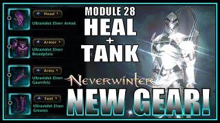 NEW Ultraviolet HEALER + TANK Gear Tested! (any good?) Regeneration Boots Stacking? - Neverwinter