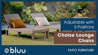 Bluu Chaise Lounge Chairs