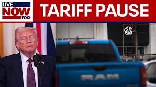 Trump tariffs: Big 3 automakers granted one-month pause | LiveNOW from FOX