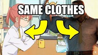 They have the same clothes(revengeance status)