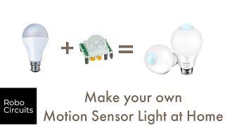 Motion Sensor Light without Arduino | PIR sensor