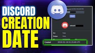 How Old Is Your Discord Account? Check Discord Account Creation Date!