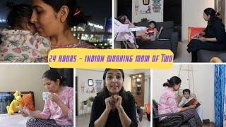 Night routine Indian Working Mom of Two| 24 hour routine Part-1