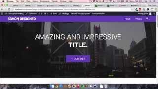 Video Background in Wordpress with Visual Composer