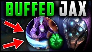 BUFFED JAX FEELS GOOD (Big R Buff) How to Play Jax & Carry for Beginners Season 14