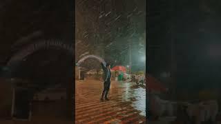 Live Snowfall in Nainital 2022 | Midnight Snowfall ️️