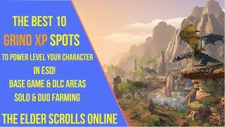 The Best 10 Grind XP Spots to Power Level your Character in ESO
