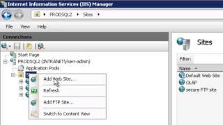 Configuring HTTP access to Analysis Services