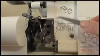 Singer 14SH754 Overlocker Basics and Threading tutorial