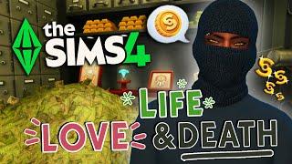 there are BURGLARS IN THE SIMS 4?!? || Sims 4 Love, Life & Death #11