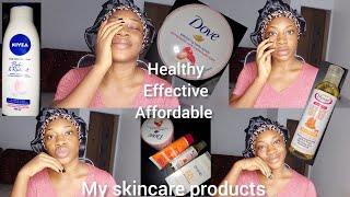 MY DAILY AFFORDABLE SKINCARE PRODUCTS#affordableskincareproducts#perfectskin#effectiveskincare#glow