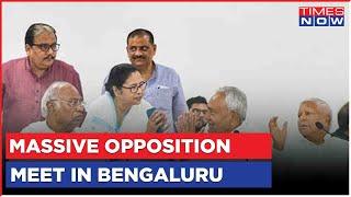 Opposition Unites In Bangalore | Mega Meeting To Take On BJP In 2024 Elections | Ground Report