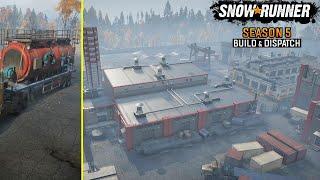SnowRunner Season 5: Build & Dispatch mission The Steel Phoenix FINAL MISSION