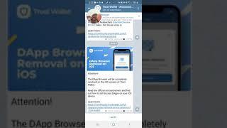DApp Browser Removal on iOS version of Trust Wallet.  Solution