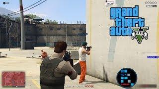 [Hindi] GRAND THEFT AUTO V | THE PRISON BRAKE HEIST#13