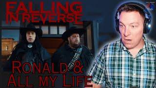 Falling In Reverse "Ronald" "All My Life" ft. Jelly Roll Official Video | DaneBramage Rocks Reaction