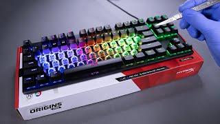 HyperX Alloy Origins Core TKL Mechanical Gaming Keyboard Unboxing (Aqua Switches) - ASMR