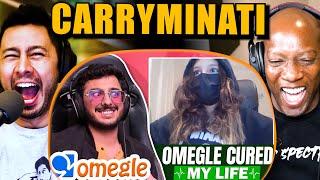 CARRYMINATI: OMEGLE CURED MY LIFE | Reaction by Jaby Koay & @SyntellKoay