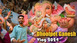 Dhoolpet Ganesh Idols Vlog 2024 @MrNanduGolusula  #dhoolpetganeshmaking