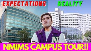 Nmims Mumbai Campus Tour | Nmims Campus Reality | College Campus Tour Vlog | Harshit Chauhan