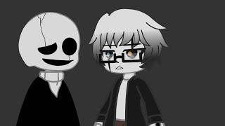 Canon Gaster meets Fanon Gaster | Gacha Club