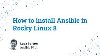 How to install Ansible in Rocky Linux 8