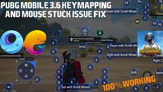 Fix Pubg Mobile 3.6 Keymapping And Mouse Stuck Issue In Gameloop/TGB | 100% Working | 2025