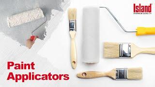 Types of Paint Brushes & Applicators | Island Paints