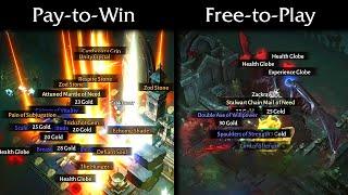 PAY 2 WIN vs FREE 2 PLAY compared in Diablo Immortal