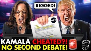 REPORT: ABC Whistleblower Says Kamala Got Debate Questions in Advance! Trump: ‘NO MORE DEBATES!’