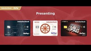 Introducing IndusInd Bank X Range of RuPay Credit Cards