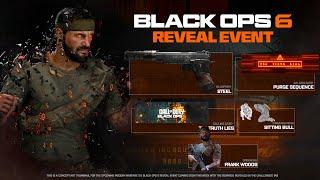 ALL SECRET Black Ops 6 Reveal Event Challenges & Rewards! (BO6 Reveal Event & Cutscene)