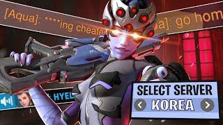 I played on Korean servers and amazed my team with Widowmaker - Overwatch 2