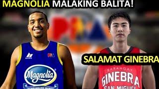 PBA UPDATES! MAGNOLIA MAY PASABOG NA TRADE! I GINEBRA MATUTUWA LAHAT!