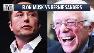 Elon Musk OWNED On Twitter After Attacking Bernie