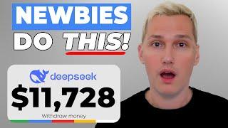 How To Earn $1,295/Day with DeepSeek (Make Money Online 2025)