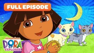 Dora Explores w/ Kittens!  EPISODE: Dora's Moonlight Adventure | Dora & Friends