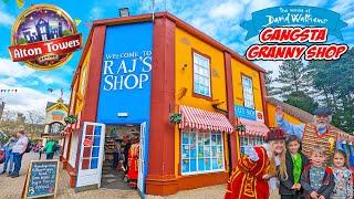 Welcome to Raj's Shop World of David Walliams Merchandise Alton Towers [4K]