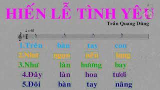 Nhạc thánh ca - HIẾN LỄ TÌNH YÊU - Trần Quang Dũng - Thanh Hoài - Đức Việt @bestlovesonglyrics