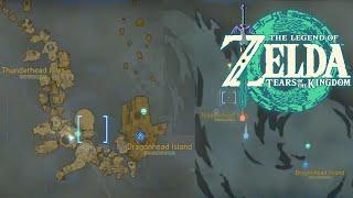REMOVE Storm on Thunderhead Isles / Dragonhead Island | Zelda: Tears of the Kingdom