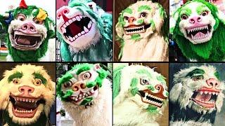 Barongan Besar dari Tibet (11 Barongsai Singa Salju Terbesar dari Tibet)