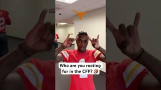 Who are the Chiefs rooting for in the College Football Playoffs? 