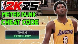 GAMEBREAKING METER DUNKING WITH NO RIGHT STICK in NBA 2K25