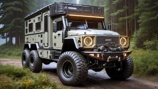 BEST OVERLANDING VEHICLES AND CAMPER VANS FOR ADVENTURE!