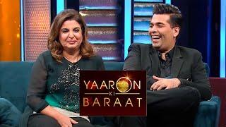 Yaaron Ki Baraat - Farah Khan , Karan Johar - Hindi Hilarious Comedy Celebrity Show Zee Tv