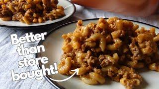 Make Hamburger Helper at Home From Scratch!