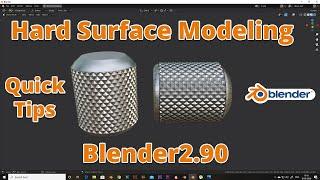 Hard Surface Modeling || Blender 2.90 Tutorial