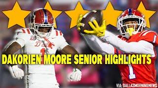 5 STAR DAKORIEN MOORE SENIOR HIGHLIGHTS!!